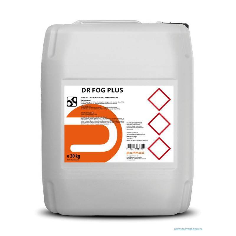 Środek wspomagający dezynfekcję przez zamgławianie - DR FOG PLUS