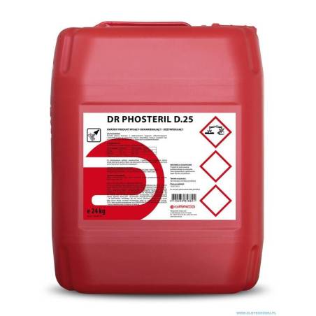 środek do mycia odkamieniania i dezynfekcji DR PHOSTERIL D.25