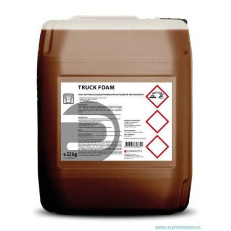 Piana aktywna do mycia samochodów ciężarowych