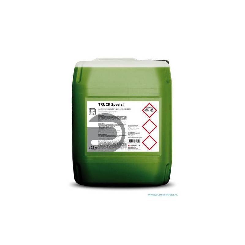 Piana aktywna do mycia samochodów ciężarowych