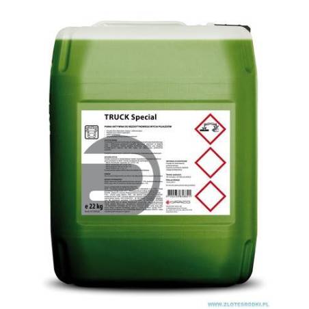 Piana aktywna do mycia samochodów ciężarowych