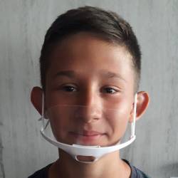 Maseczka plastikowa dla dzieci