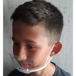 Maska plastikowa do szkoły