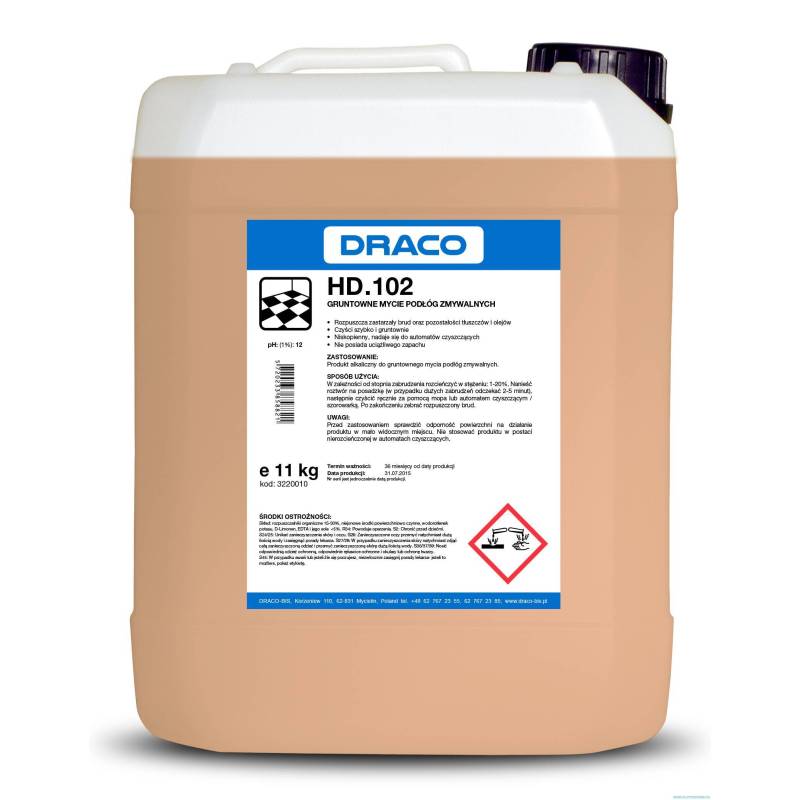 Środek do maszynowego mycia podłóg HD. 102
