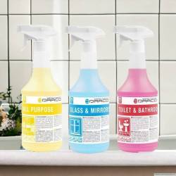 Zestaw domowych środków czystości