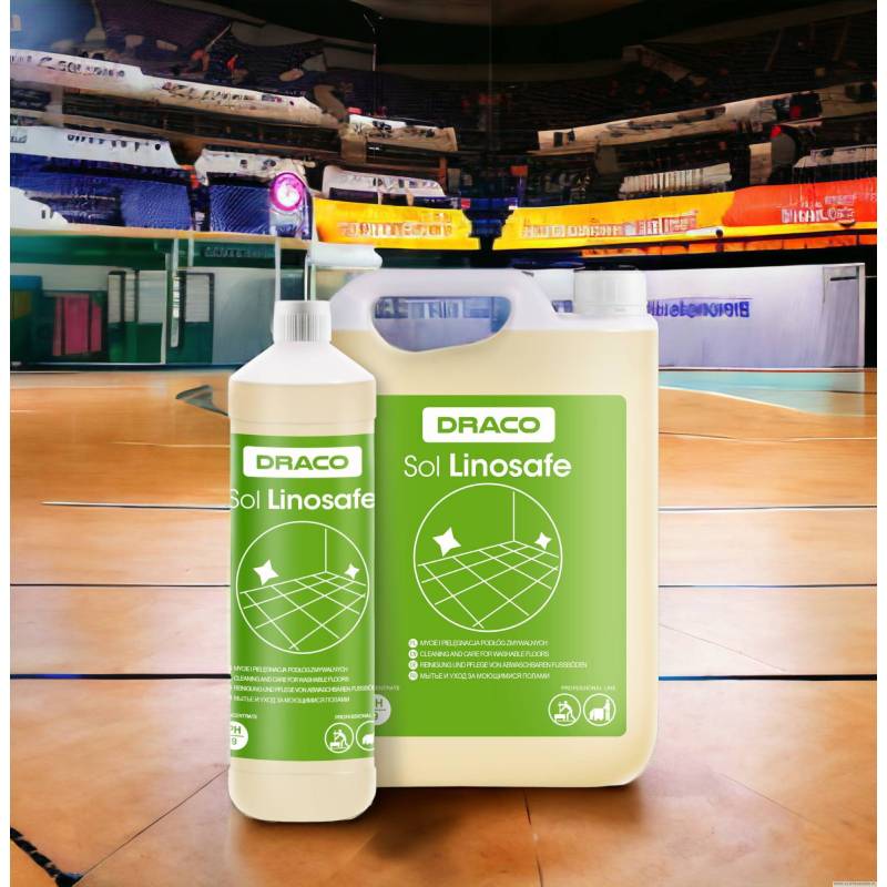 Antypoślizgowy płyn do mycia hal sportowych